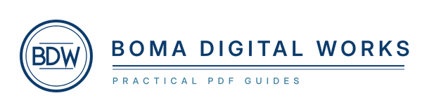 Boma Digital Works logo – BDWpdfguides home